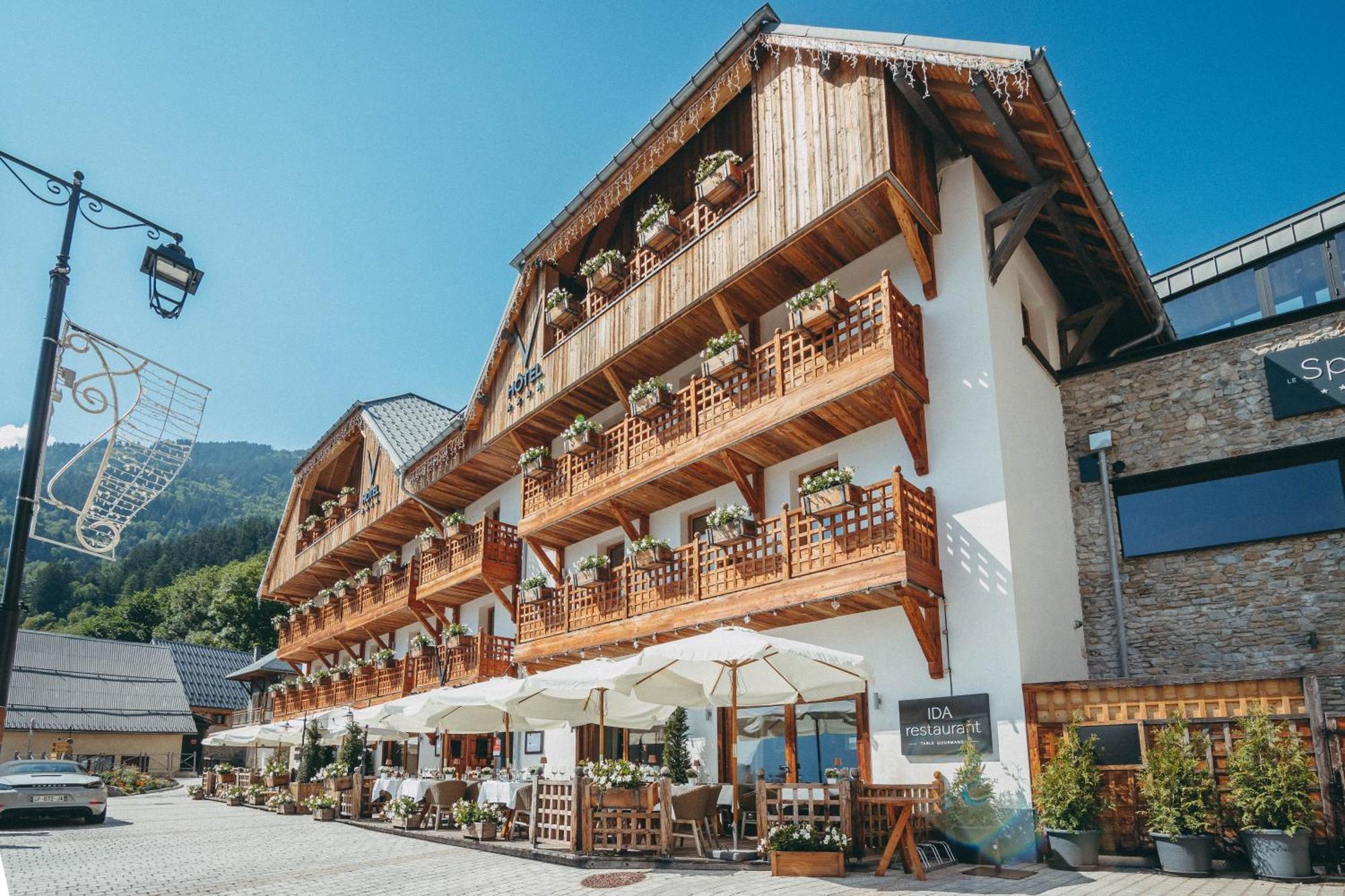 Hotel Le V De Vaujany Zewnętrze zdjęcie